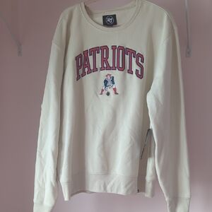 47 Cream Patriots Sweatshirt